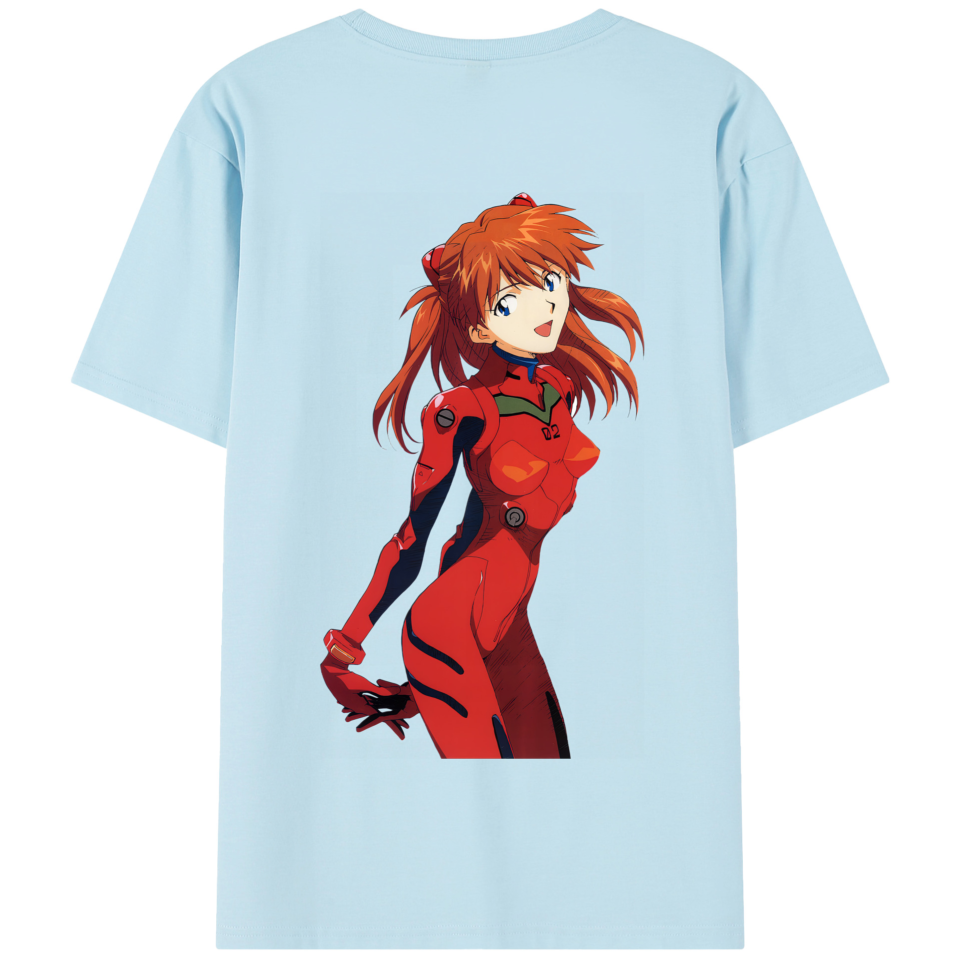 （画像用） EVA 新世紀エヴァンゲリオン 綿100％半袖Tシャツ（背面プリント）